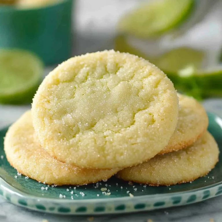 Mojito Sugar Cookies