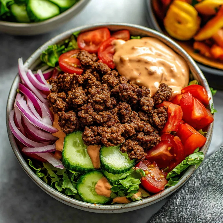Smash Burger Bowl