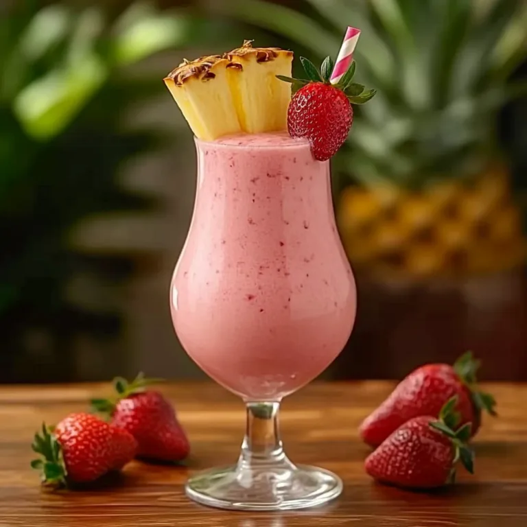 Strawberry Piña Colada Punch