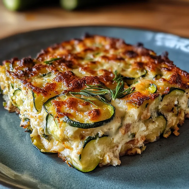 Guilt-Free Zucchini Bake