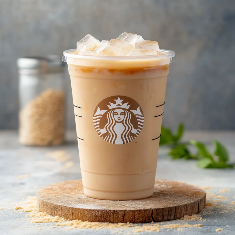 Iced English Tea Latte