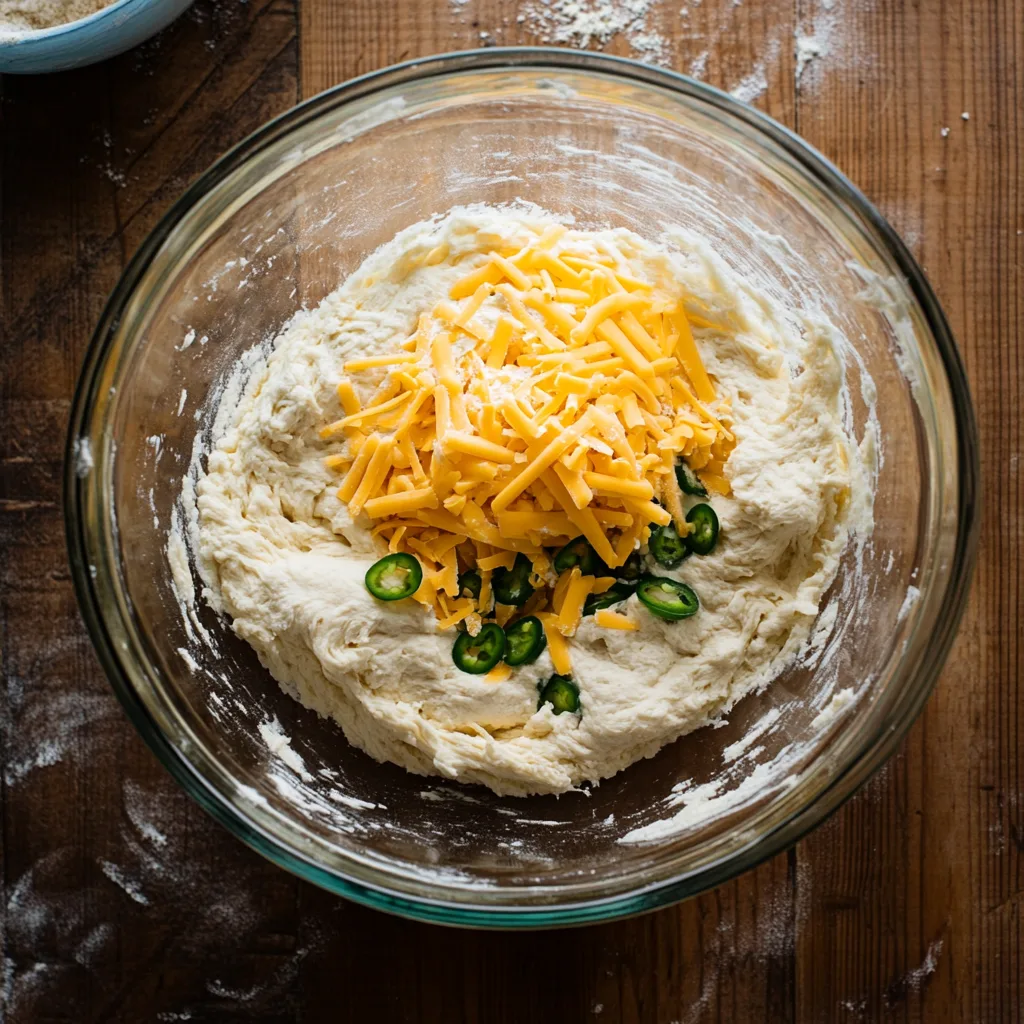 Jalapeno Cheddar Dutch Oven Bread