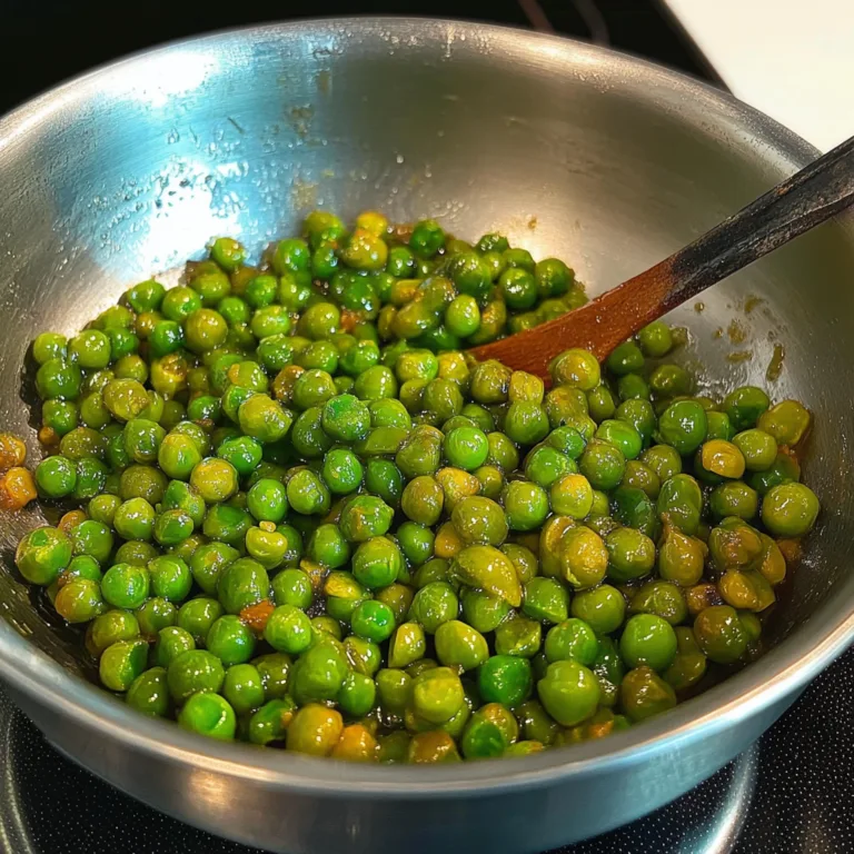 Sautéed Green Peas