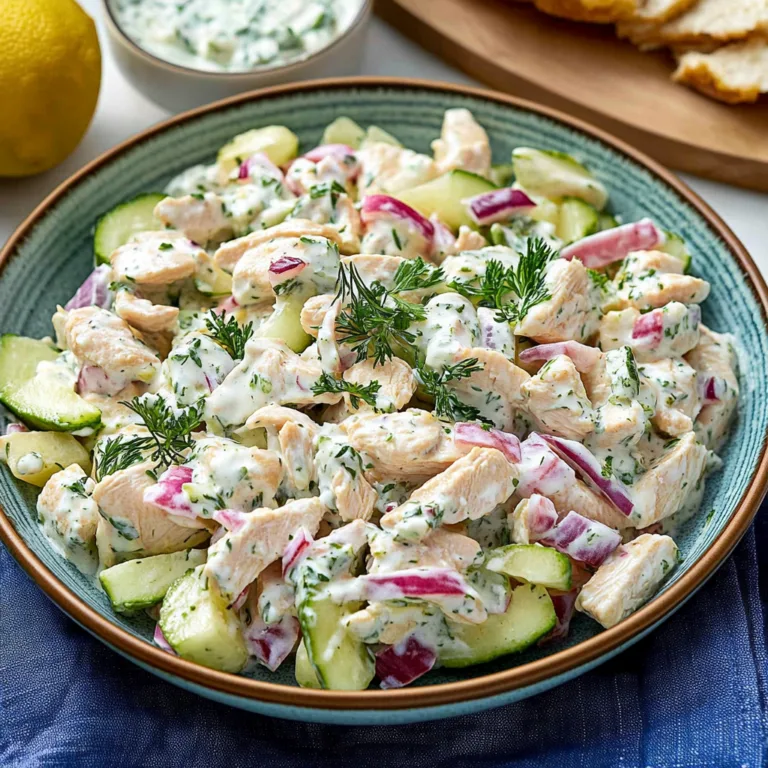 Tzatziki Chicken Salad