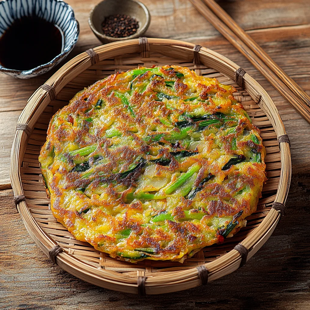 Yachaejeon (Korean Vegetable Pancakes)