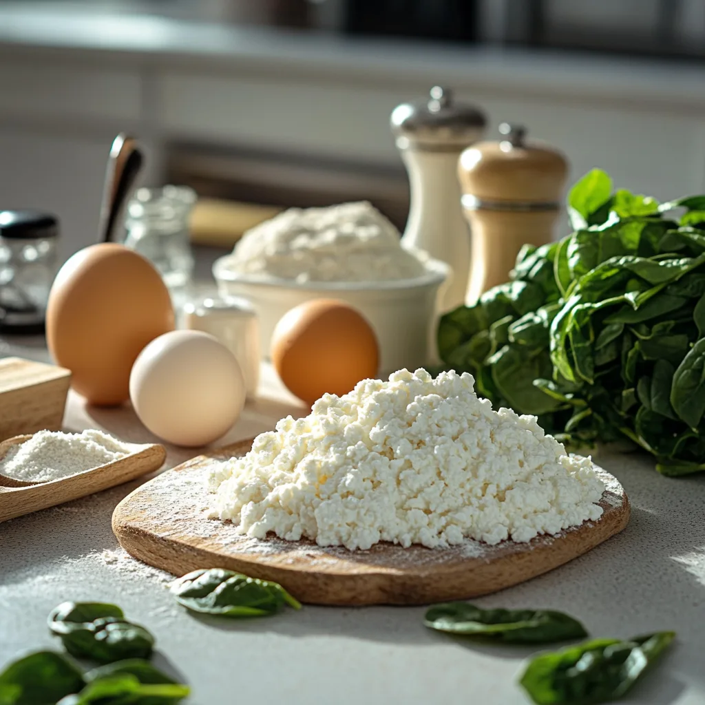 Spinach Cottage Cheese Flagels