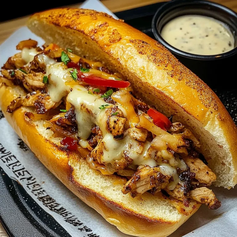Chicken Philly Cheese Steaks