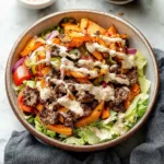 Sweet Potato Burger Bowl