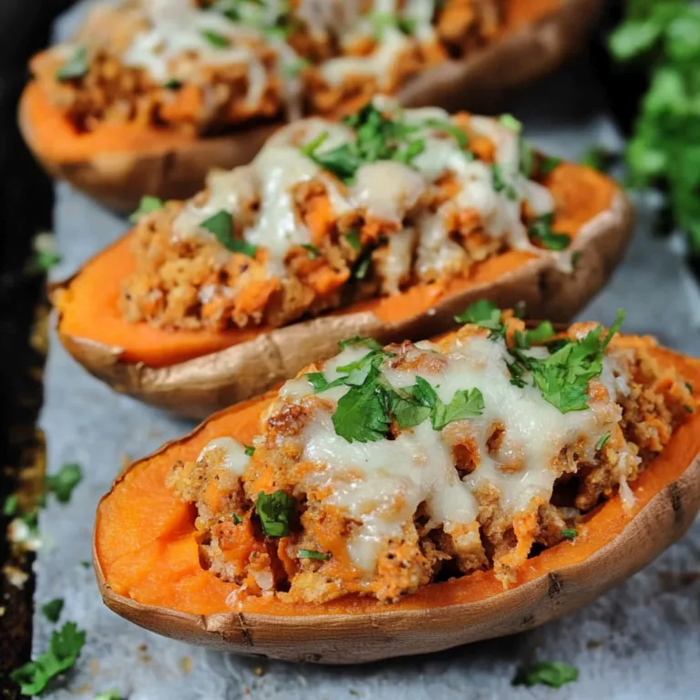 Turkey Stuffed Sweet Potatoes